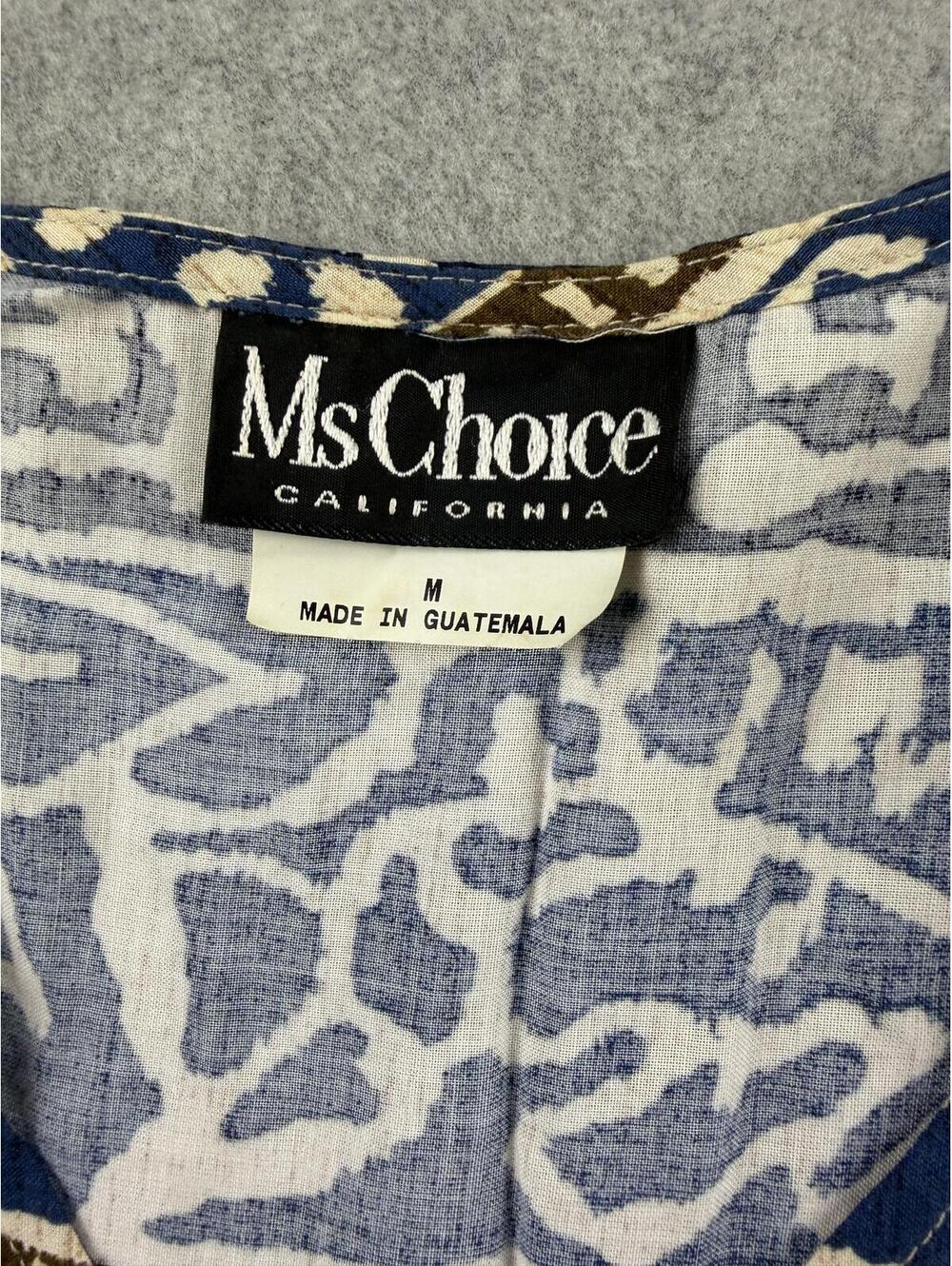 99s tribal print vest Ms Choice California vest - Picture 7 of 7